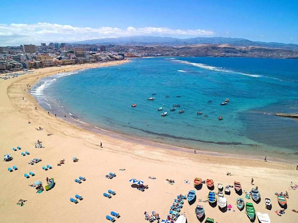 Primera Linea Playa Canteras With Sea View لاس بالماس دي غران كاناريا المظهر الخارجي الصورة